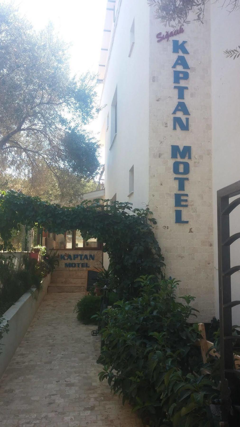 Kaptan Motel Siğacık Exteriör bild