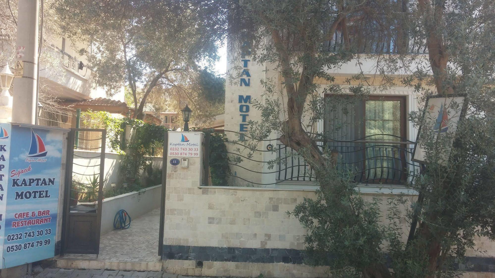 Kaptan Motel Siğacık Exteriör bild