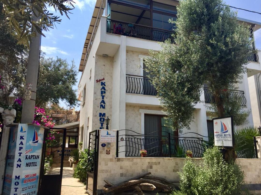 Kaptan Motel Siğacık Exteriör bild